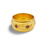 24K Ruby Ring