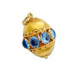 Aquamarine Fob Pendant