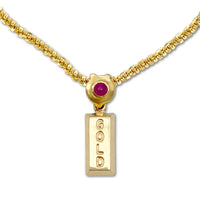 Gold Bar Necklace