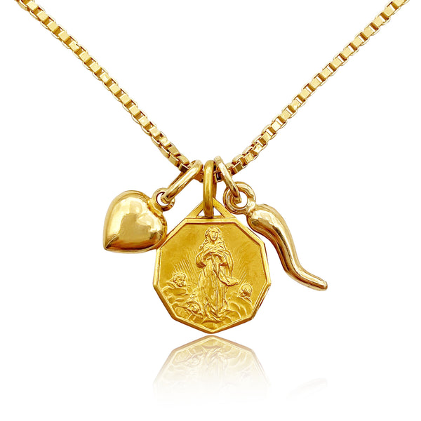 Mary Love and Protection Necklace