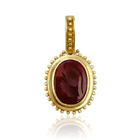 Agate/Carnelian Double Sided Intaglio Pendant (8252477669697)