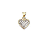 Diamond Heart Charm