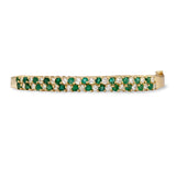 Emerald and Diamond Bracelet