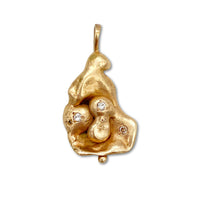 Diamond Nugget Charm