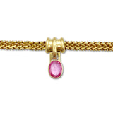 Pink Sapphire Necklace