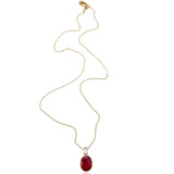 Ruby Necklace (6607762260019)