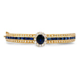 Sapphire and Diamond Bracelet