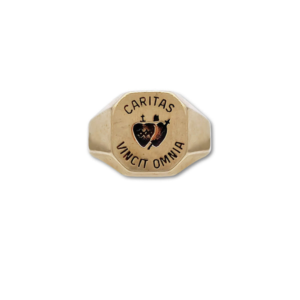 Sacred Heart Signet Ring