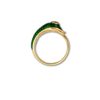 Enamel Snake Ring