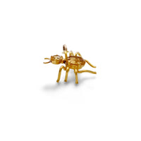 Citrine Spider Charm