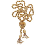 Tassel Rope Chain Necklace (8231408599361)
